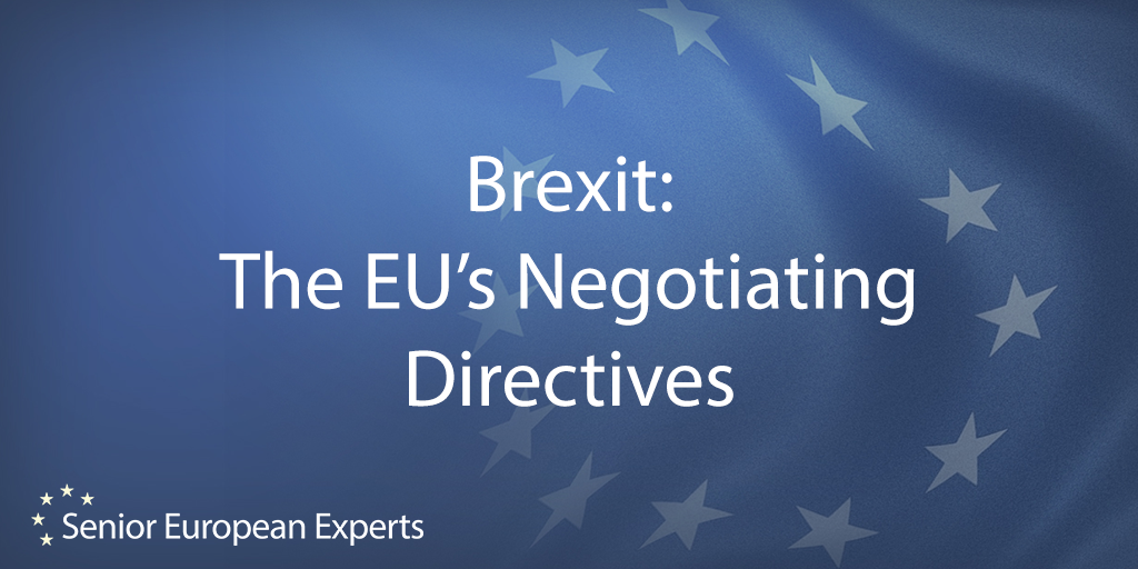 European & International Analysts Group Brexit The EU’s Negotiating